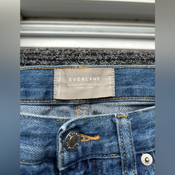 Everlane The Summer Slouch Jean in Mid-blue wash size 27 - Picture 7 of 9